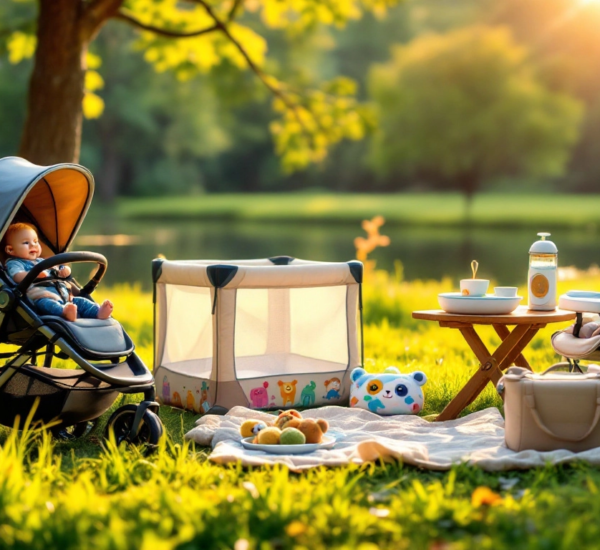 Best camping gear for babies, portable cribs for camping, baby carriers for hiking, baby-friendly tents, essential gear for camping with infants