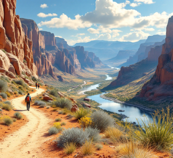 canyon trails, best canyon hikes, hiking in canyons, canyon hiking safety, famous canyon hiking destinations