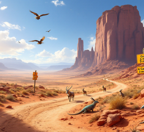 observing wildlife in the desert, desert fauna trails, best hikes for desert wildlife viewing, safety around desert animals, desert ecology hikes