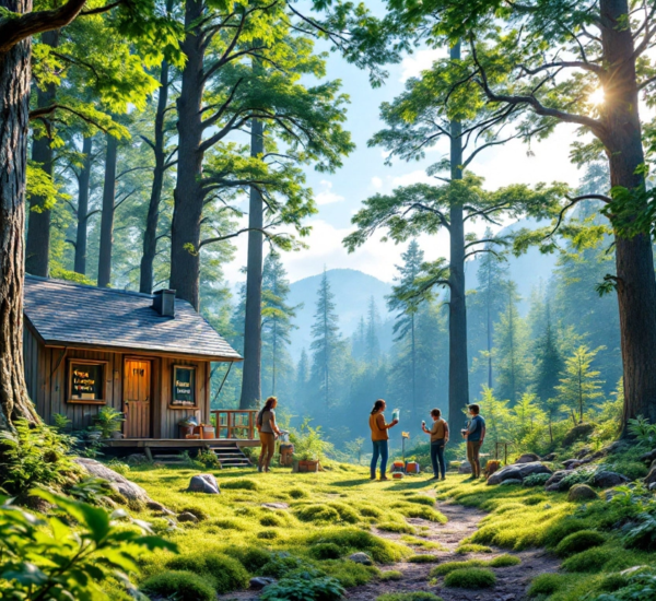 Eco-conscious wildlife camping destinations, sustainable camping near wildlife, green camping near national parks, ethical wildlife camping retreats, low-impact camping with wildlife