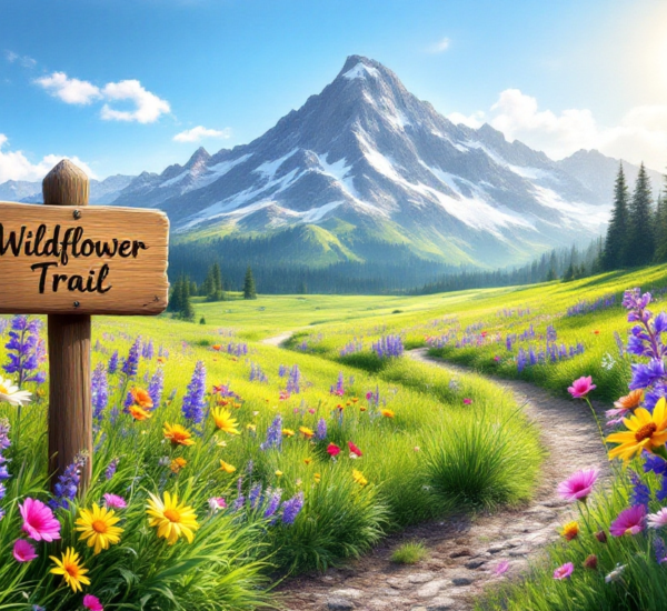 Best wildflower hikes, seasonal wildflower trails, wildflower meadow walks, top wildflower viewing destinations, wildflower bloom hiking paths