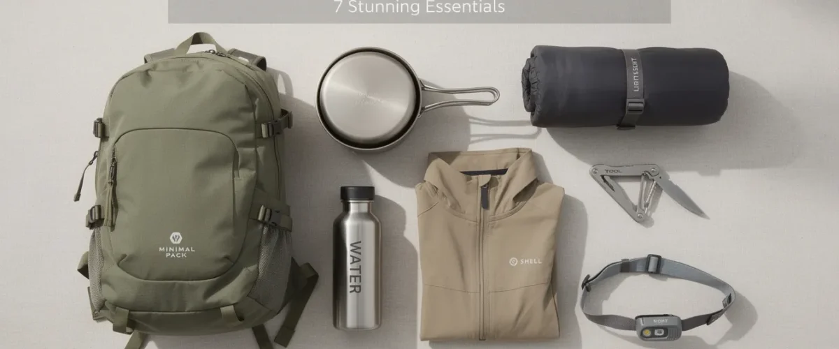essential gear for minimalist campingfeatured