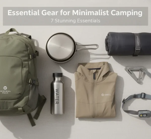 essential gear for minimalist campingfeatured