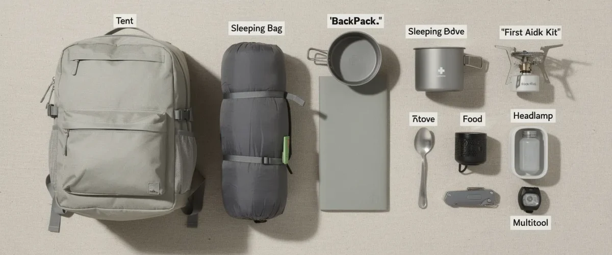 minimalist camping guide for beginners featured