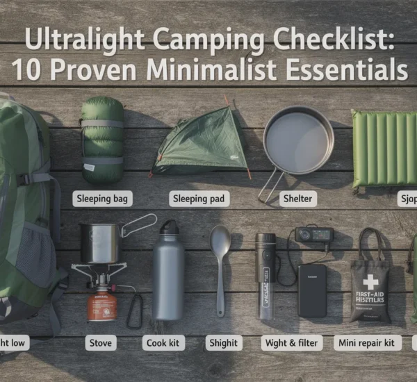 ultralight camping checklistfeatured