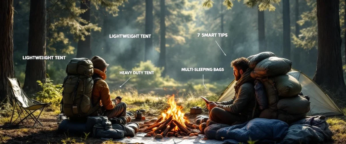 difference between ultralight and heavy campingfeatured