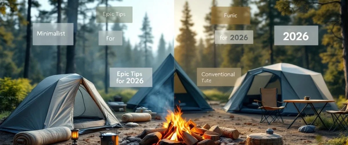 minimalist vs conventional campingfeatured
