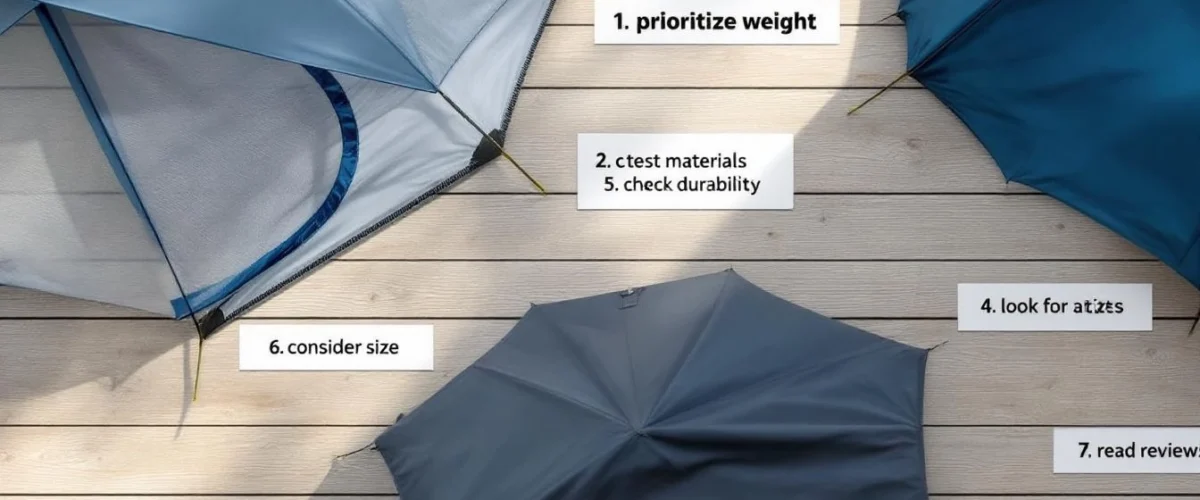 how to choose a lightweight tentfeatured