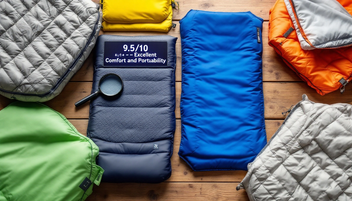 compact sleeping pad reviews 2026 ultralight model packed size comparison in backpack